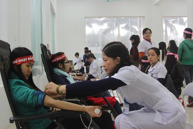 Bí thư Tỉnh Đoàn nhiều lần hiến máu ảnh 3